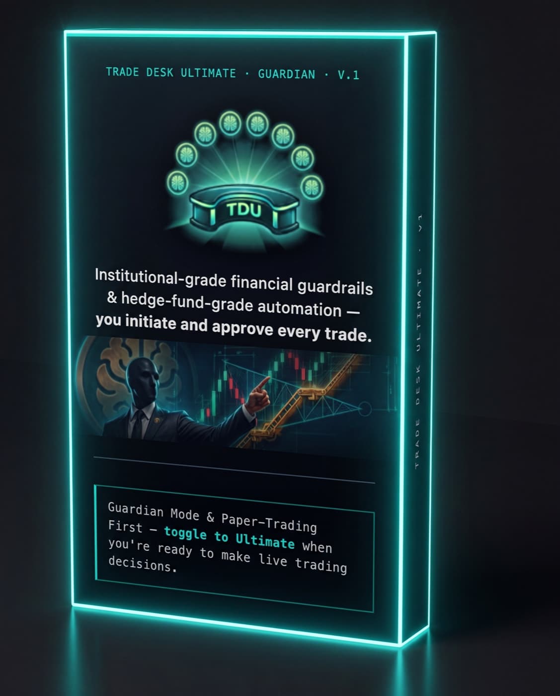 Trade Desk Ultimate — the boxed product, front